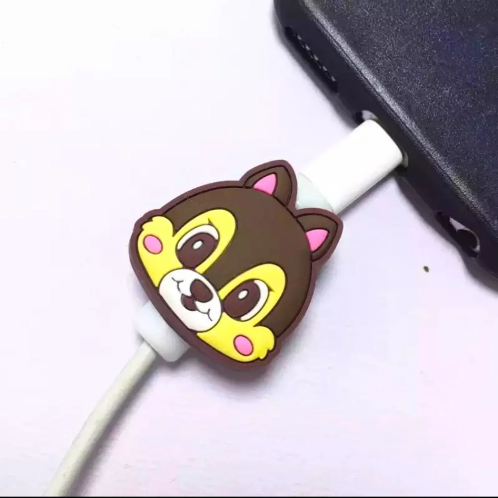 Chip & Dale Phone Charger Protector